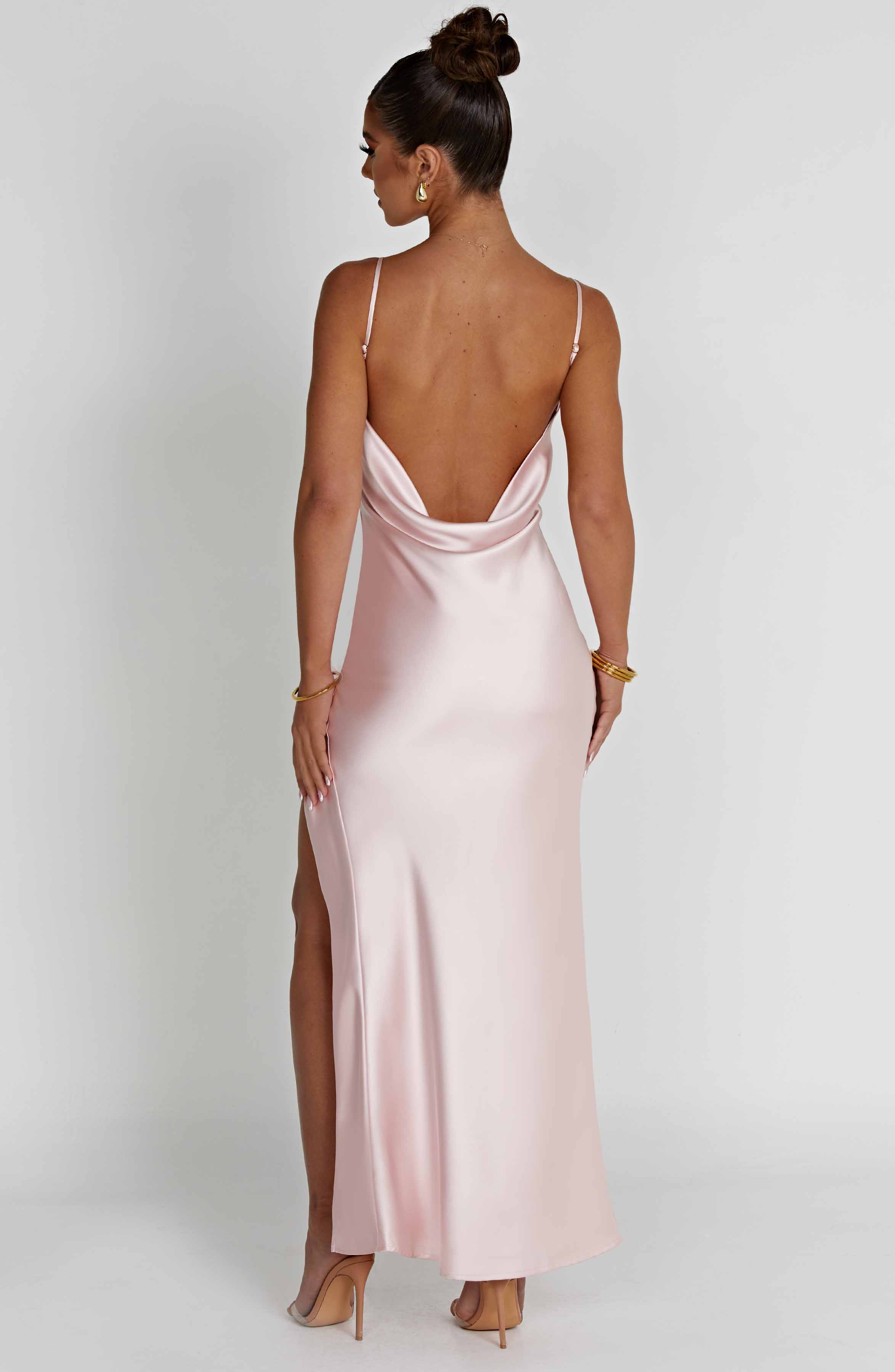 makalita maxi dress blush Ros All Season Maxi Dress - Blush Pink, Large | Hazel and Olive