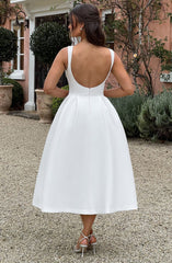 Clarabella Midi Dress - Ivory