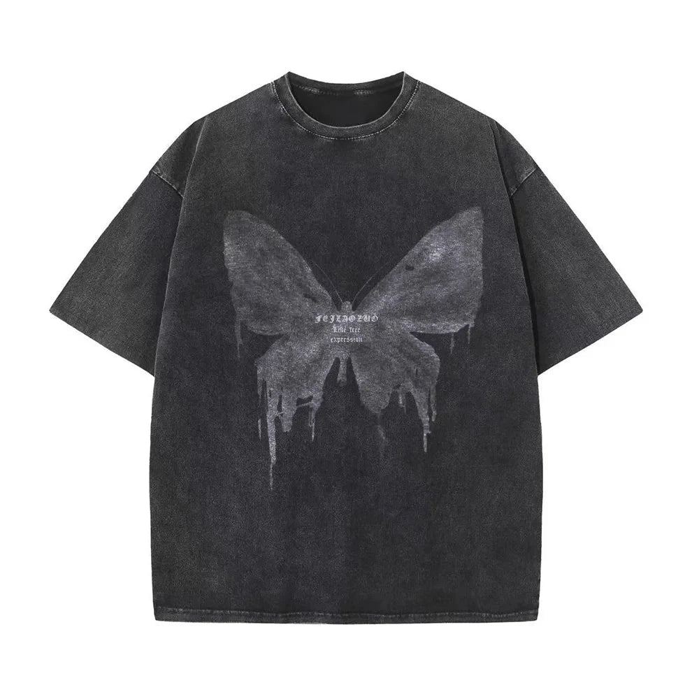 Cotton Vintage Retro Oversized T-Shirts