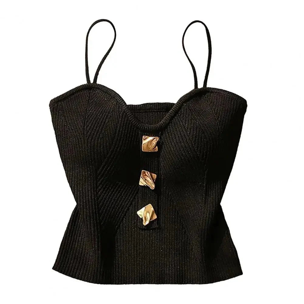 Cross-Knit Summer Camisole
