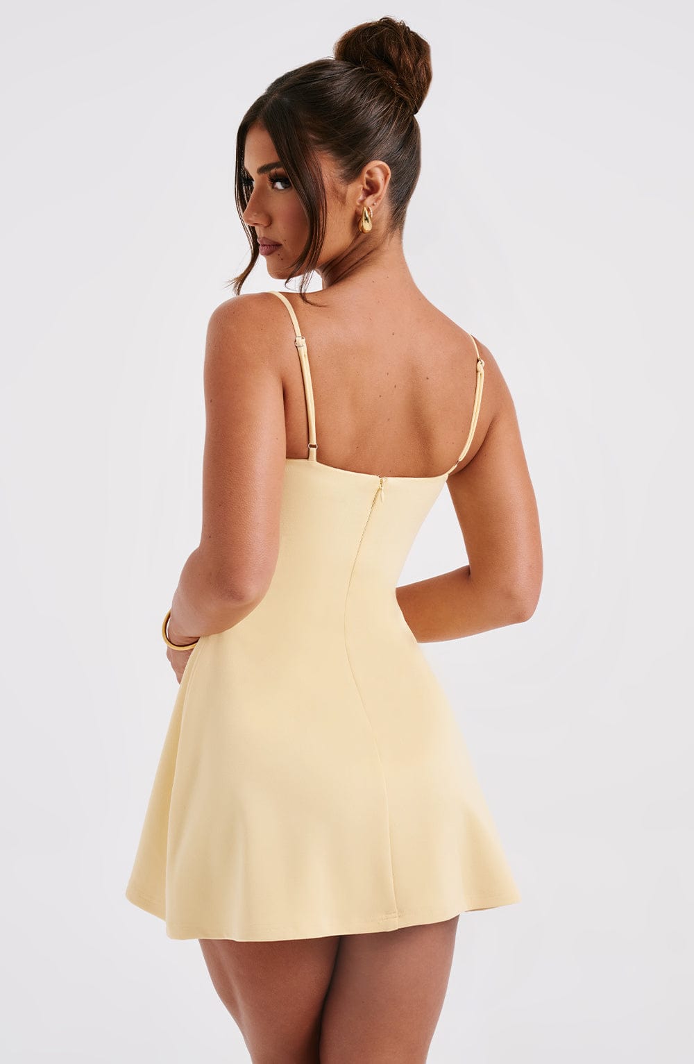 Dakota Mini Dress - Lemon