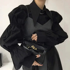 Elegant Puff Sleeve Blouse