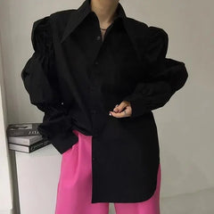 Elegant Puff Sleeve Blouse