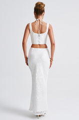 Elizabeth Maxi Skirt - Ivory