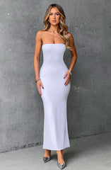 Emery Midi Dress - White