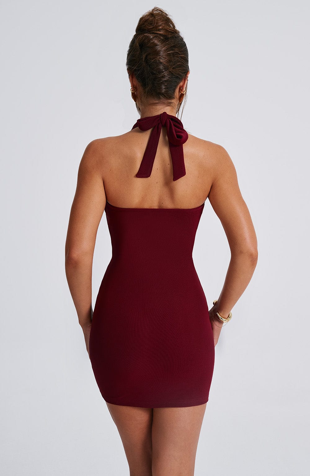 Fallon Mini Dress - Burgundy