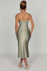 Farrah Midi Dress - Sage