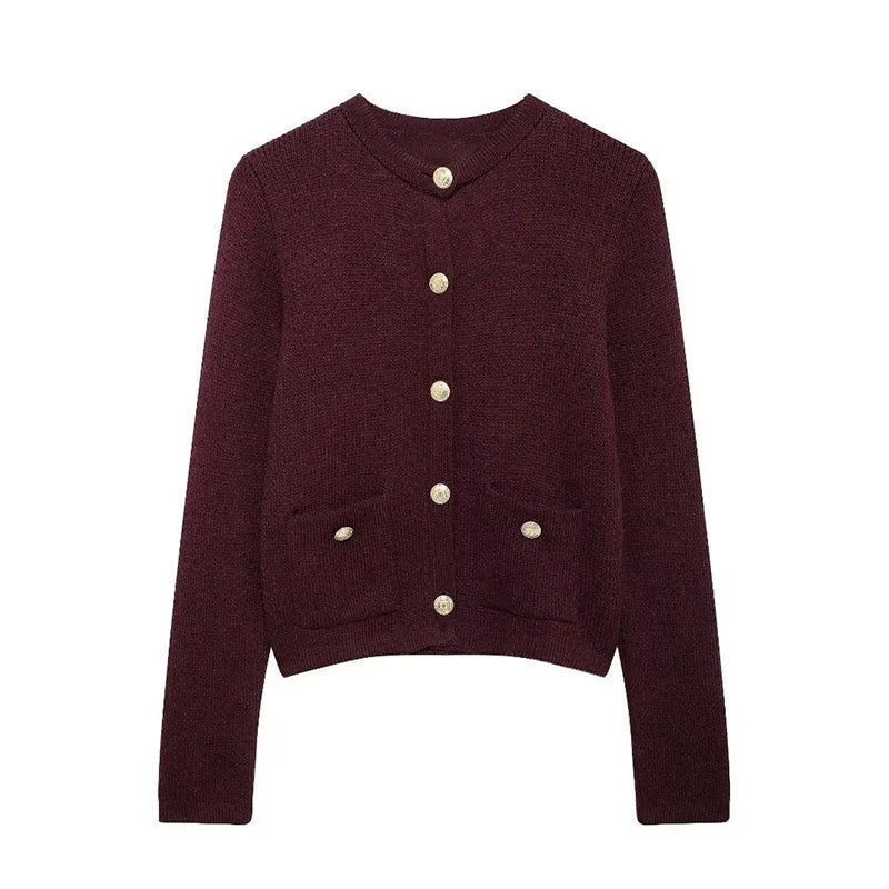 Fashion Knitted Women Cardigan