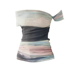 Fashionable Shirt Short Sleeves Top