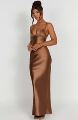 Fenty Maxikleid - Schokolade