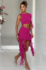 Ferna Top - Hot pink