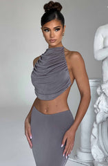 Fifi Top - Charcoal