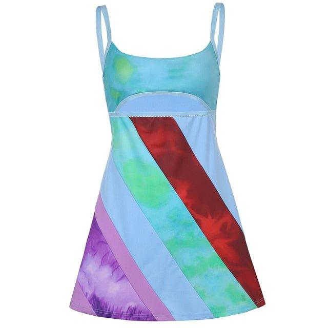 Grace Sheath Patchwork Dress