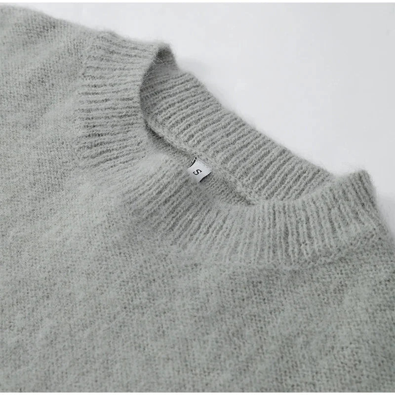 Grey Mohair Sweater