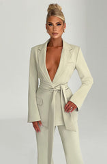 Hazel Suit Jacket - Sage