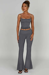 Heidi Pant - Charcoal