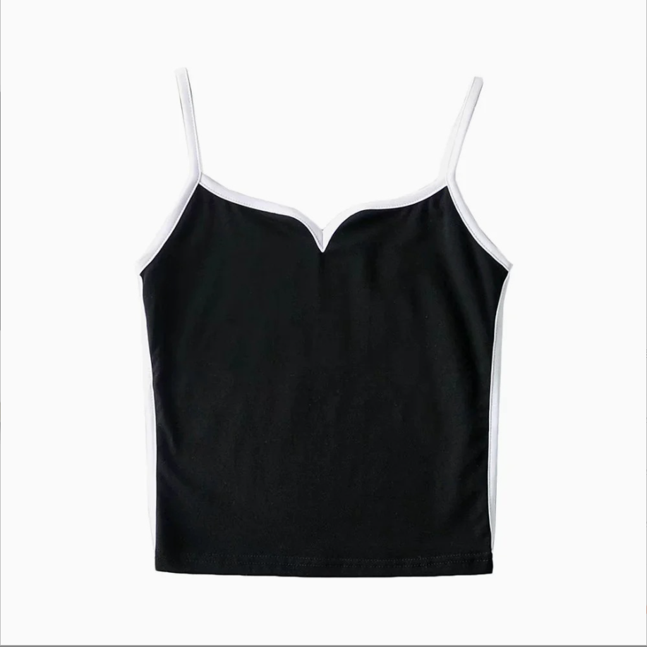 Ellin Hearted Neckline Cami