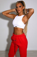 Jae Luxe Crop - White