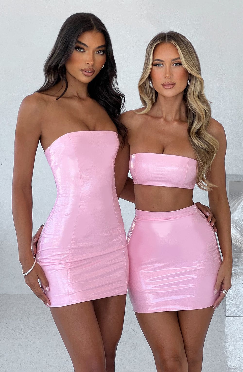 Janet Mini Dress - Pink