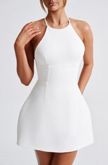 Jayne Mini Dress - Ivory