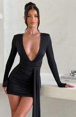 Jolene Mini Dress - Black