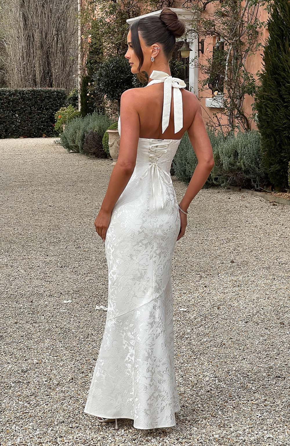 josephine maxi dress JOSEPHINE MAXI DRESS White XS