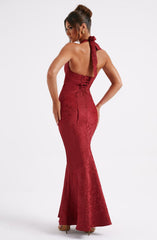 Josephine Maxi Dress - Red