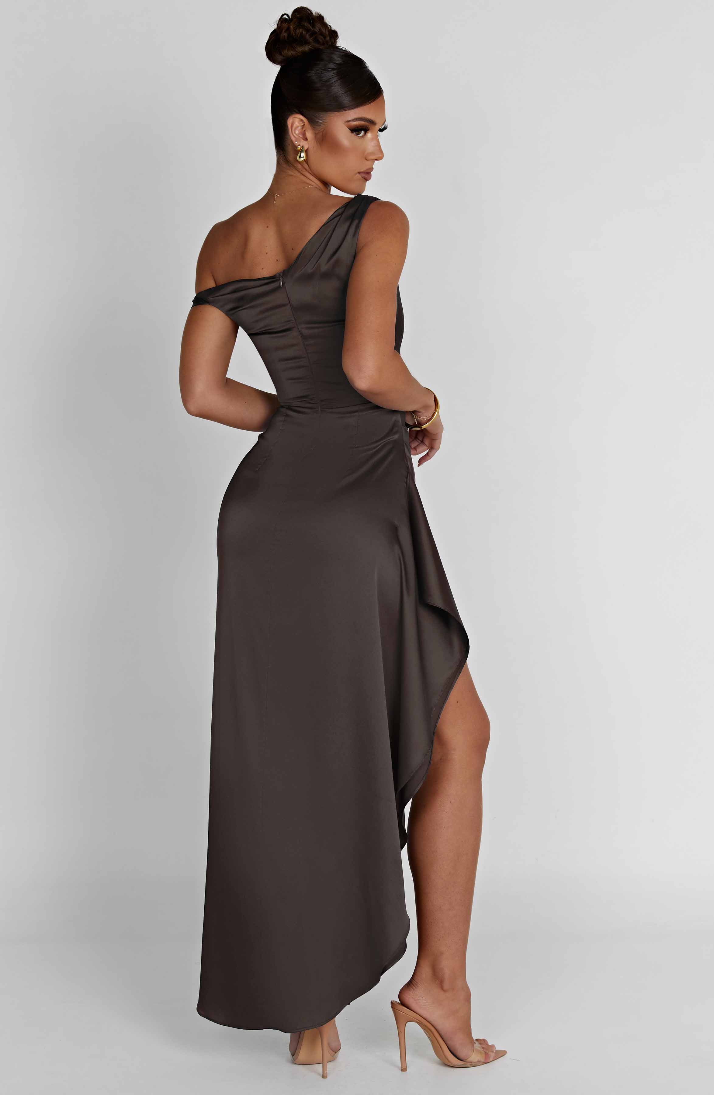 Juliene Maxikleid - Anthrazit