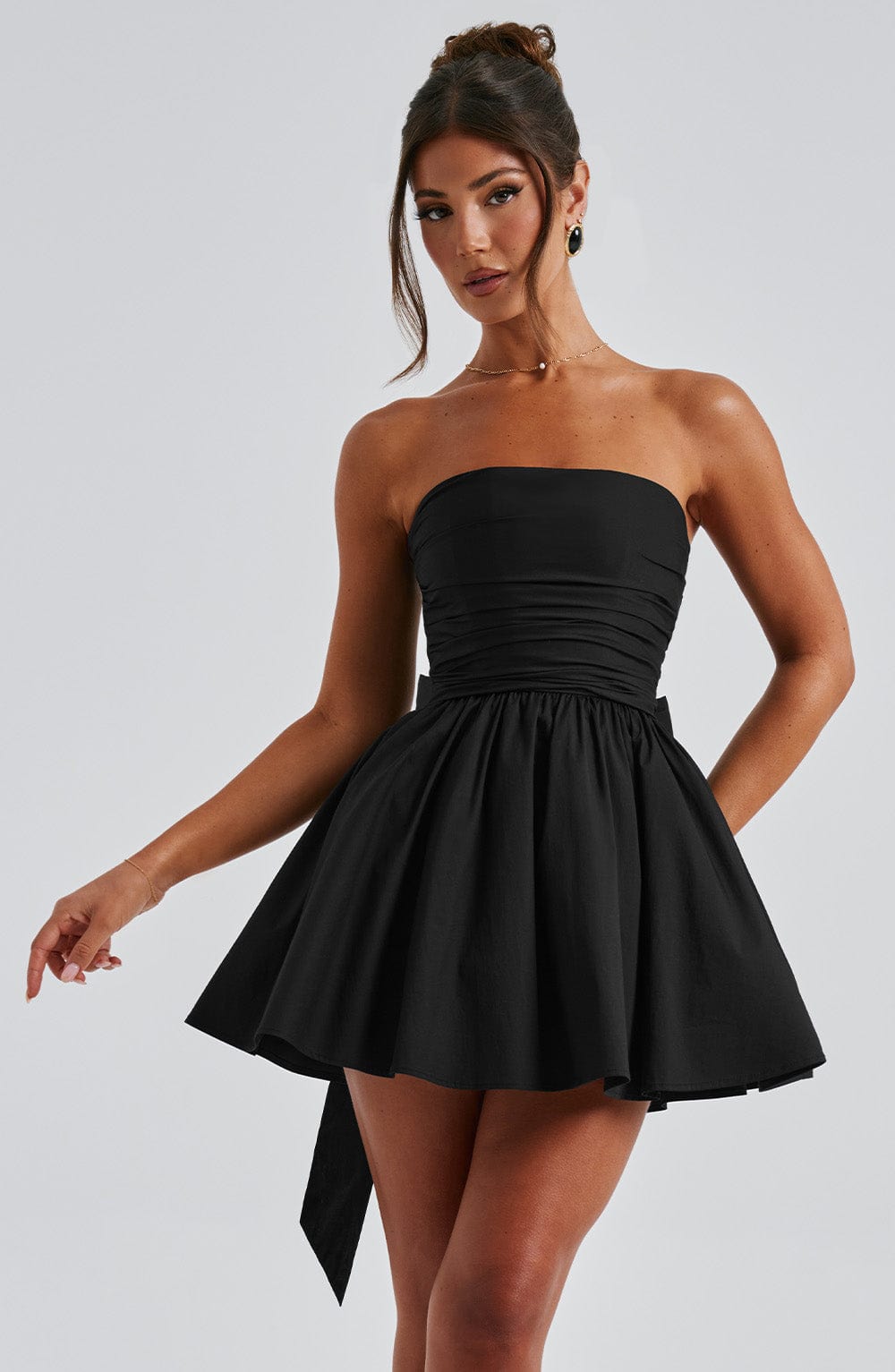 Katrina Minikleid - Schwarz