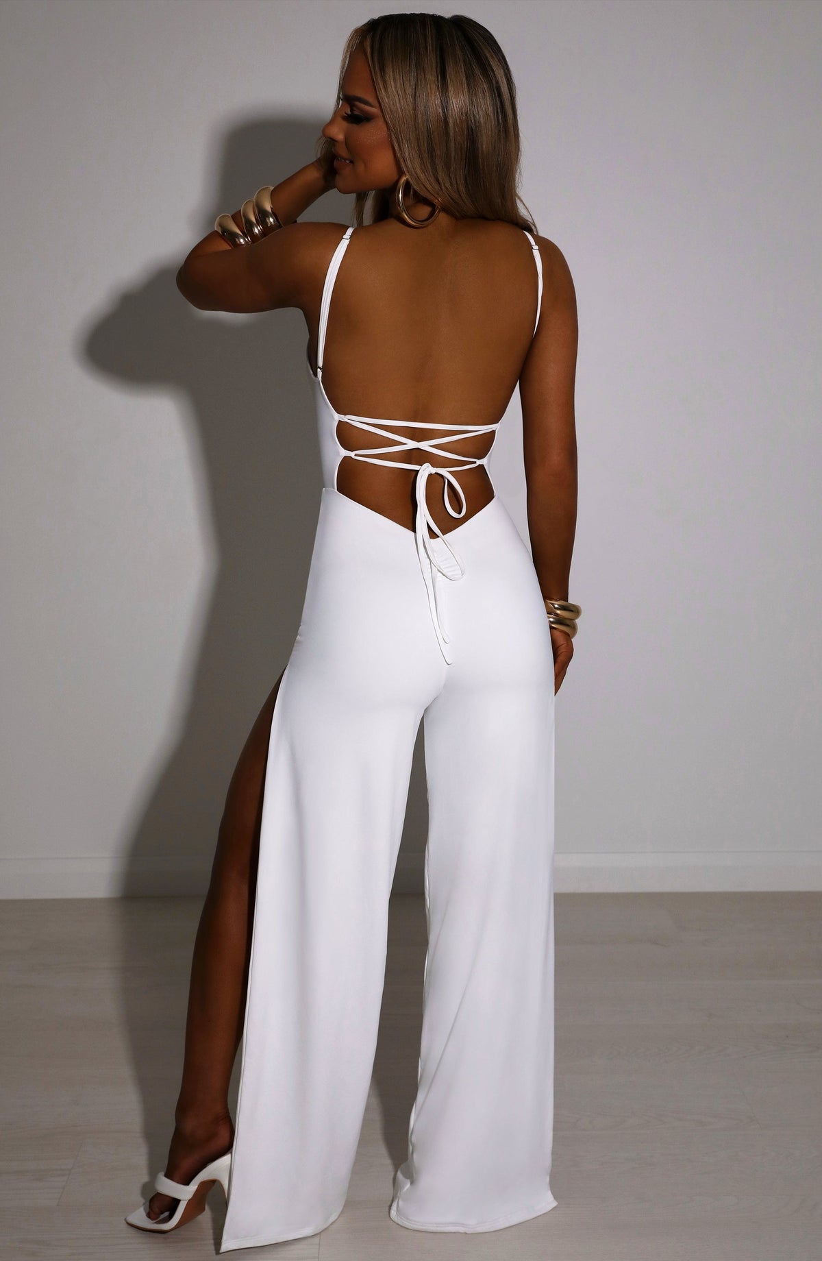 Khloe Jumpsuit - White