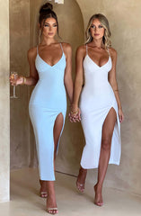 Kiana Midi Dress - Baby Blue