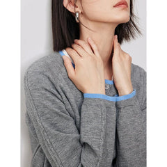 Knitted Single-Breasted Cardigan