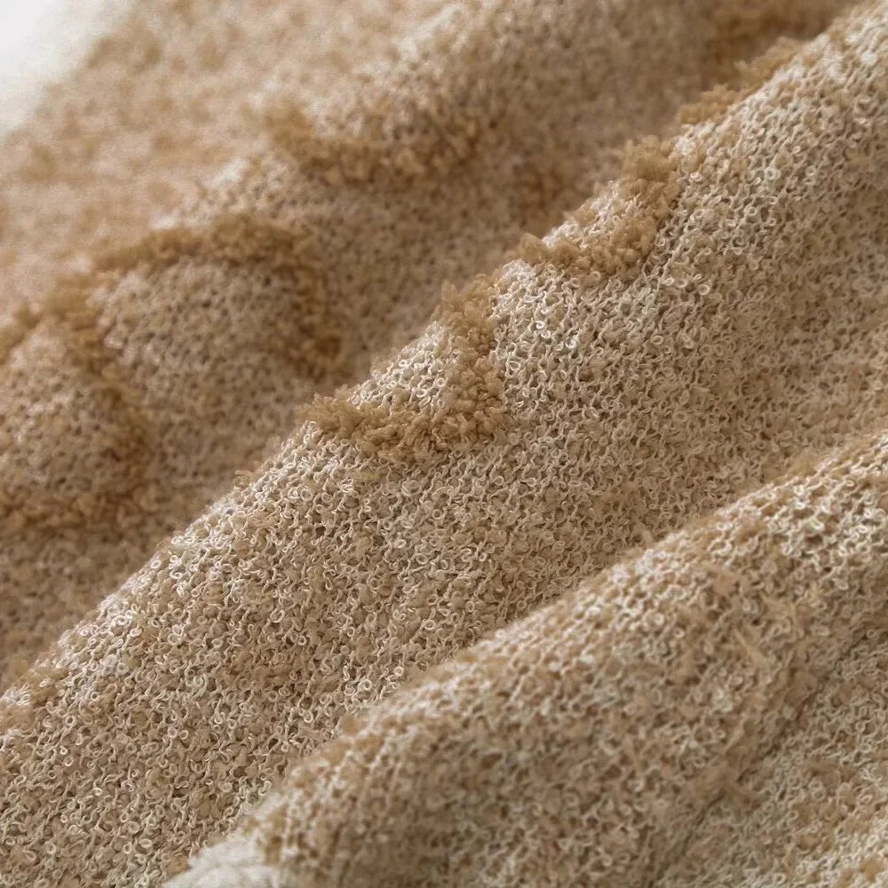 Knitted Sleeveless Crop Tank Top