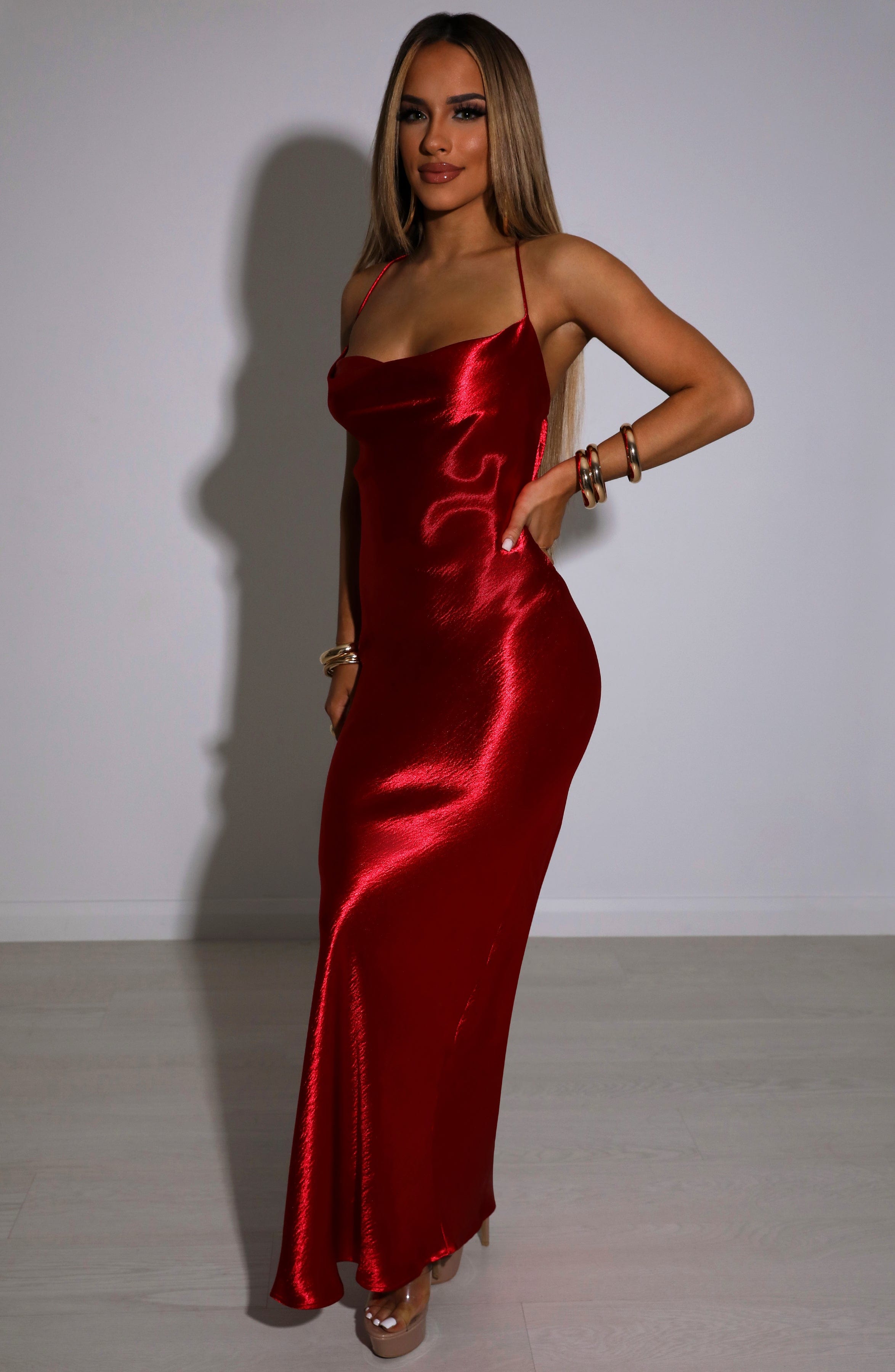 Leilani Maxikleid - Rot