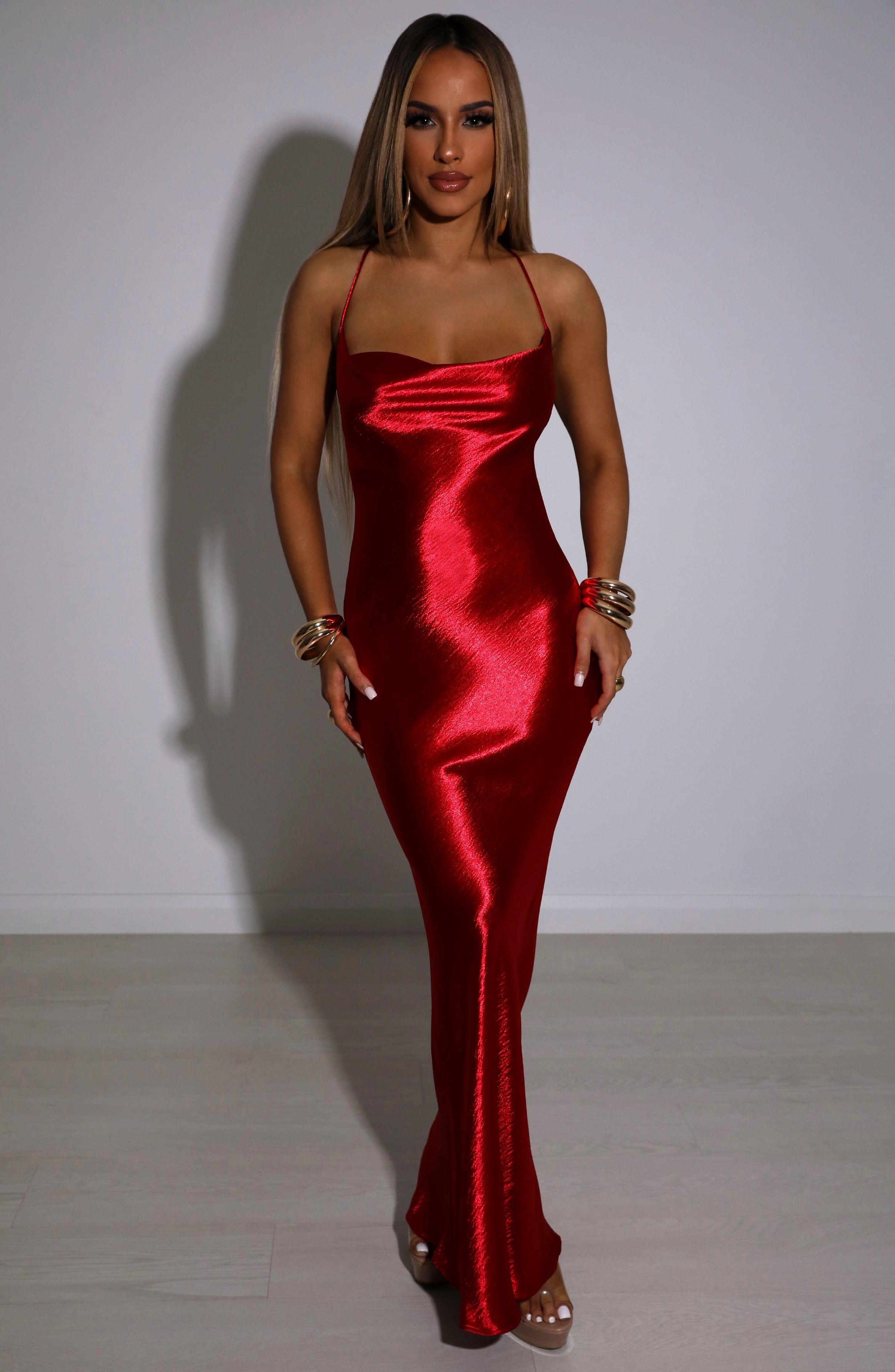 Leilani Maxikleid - Rot