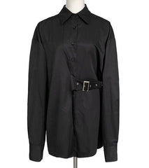 Loose Asymmetric Elegant Blouse