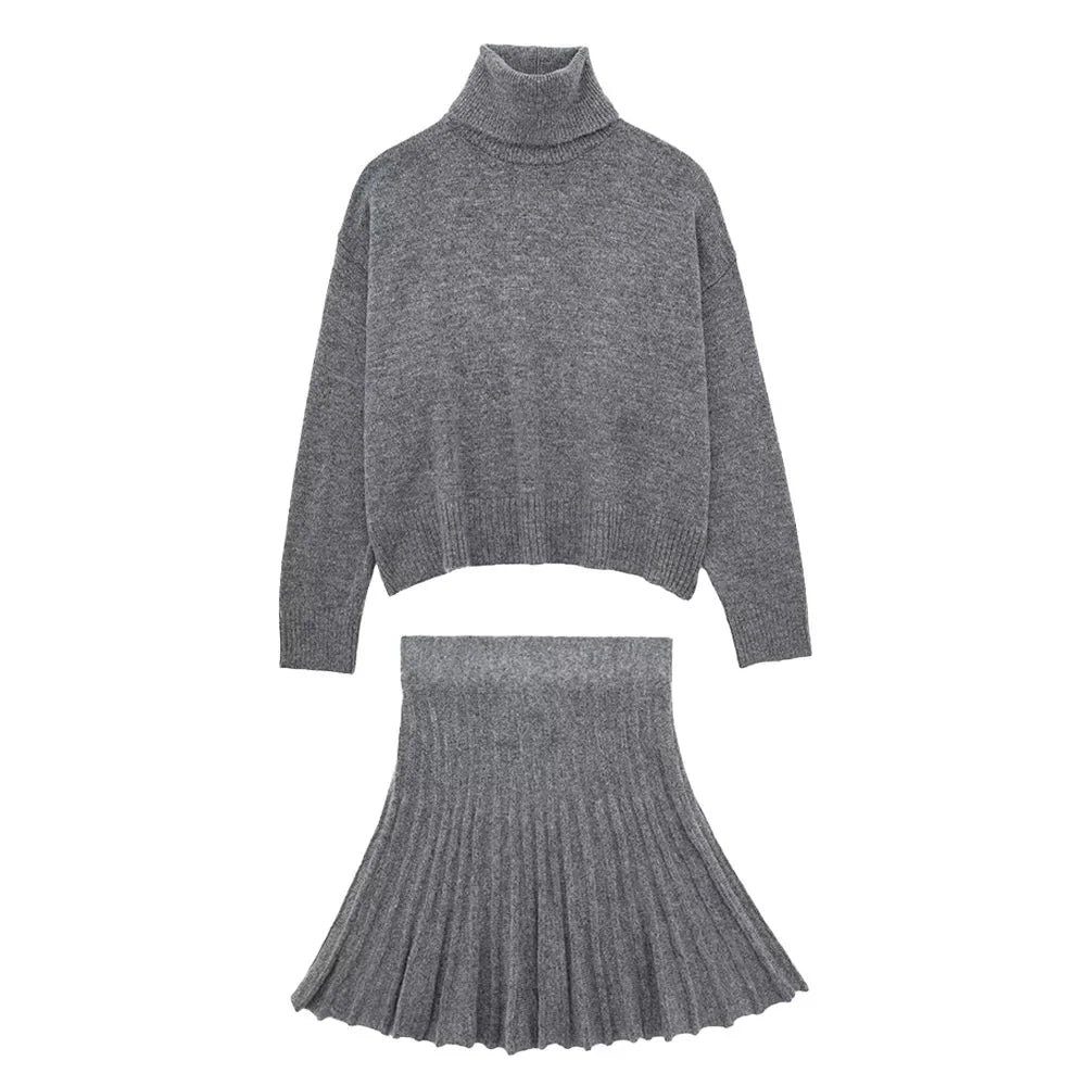 Vintage Loose Knitted Cropped Sweater