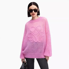 Loose Long Sleeve Knitted Sweaters
