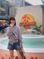 Loose Striped Fashion Shirt