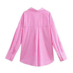 Loose Striped Fashion Shirt