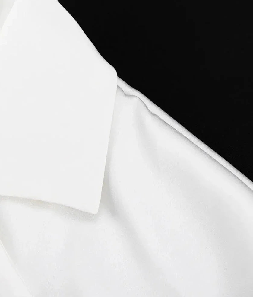 Loose White Shirts Blouses Tops
