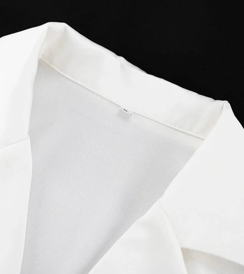 Loose White Shirts Blouses Tops
