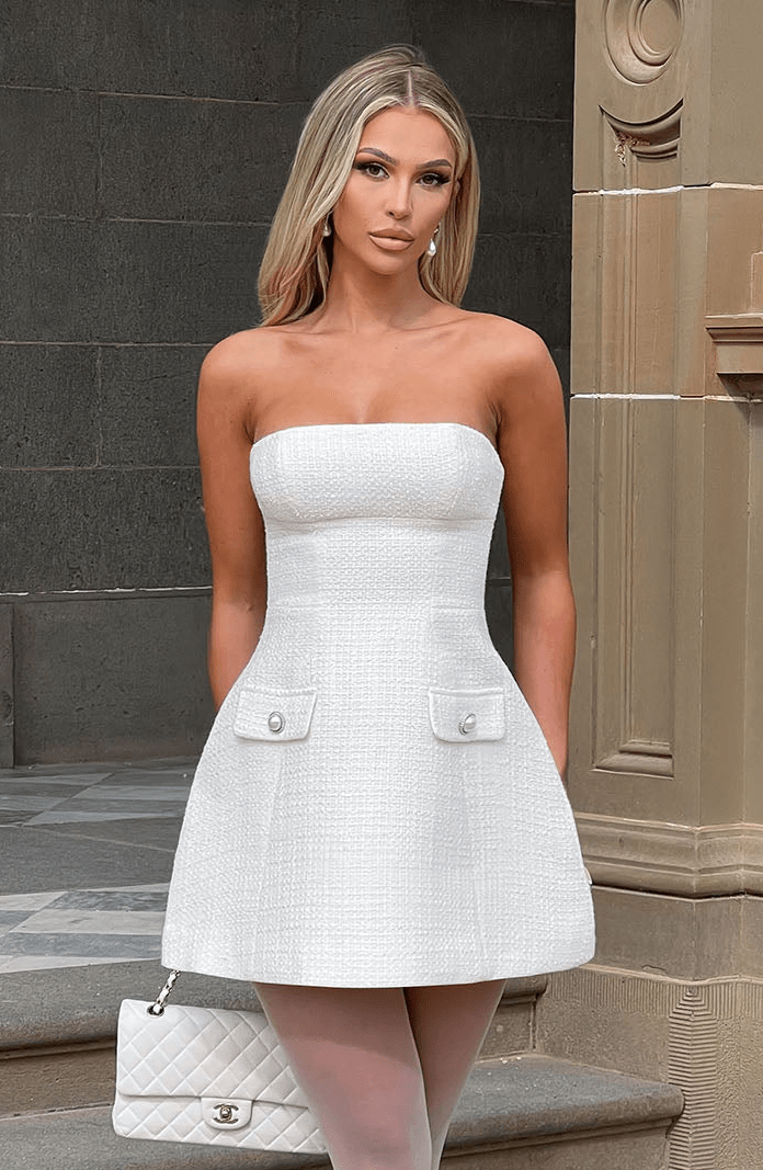 Lottie Minikleid - Elfenbein