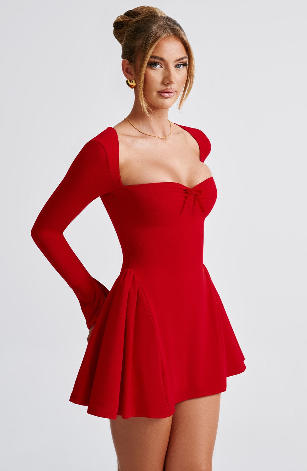 Megan Minikleid - Rot