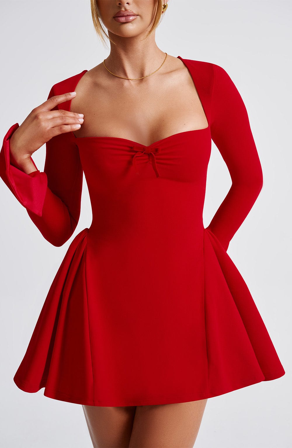 Megan Minikleid - Rot