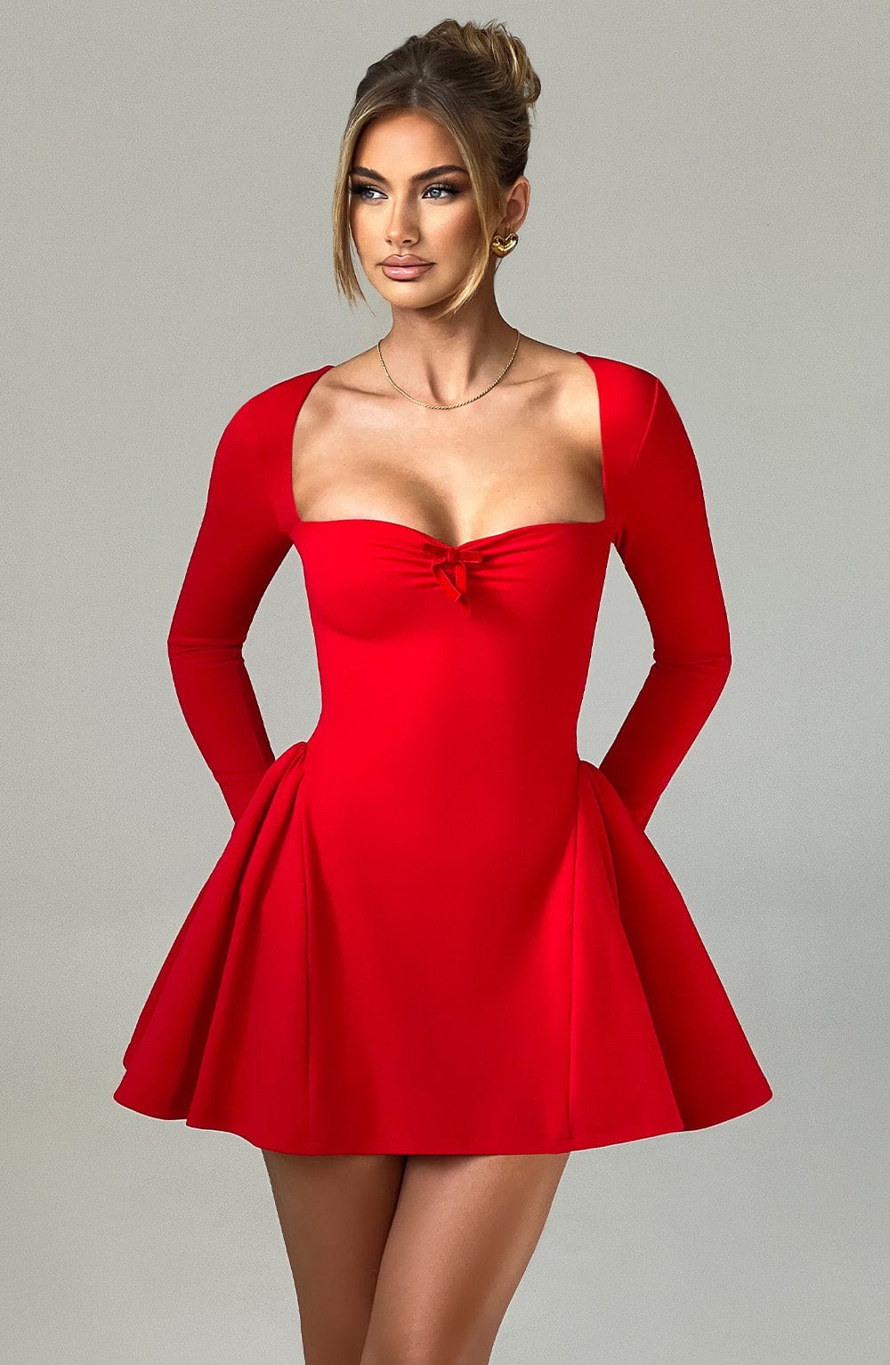 Megan Minikleid - Rot