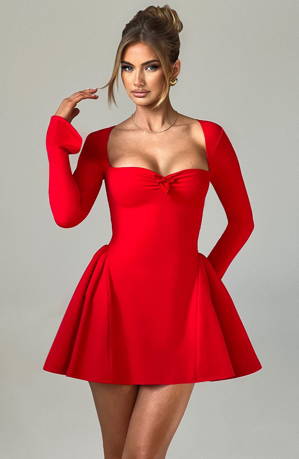 Megan Minikleid - Rot