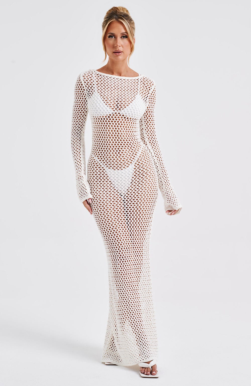Vaiana Maxikleid - Weiß