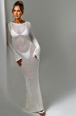 Vaiana Maxikleid - Weiß