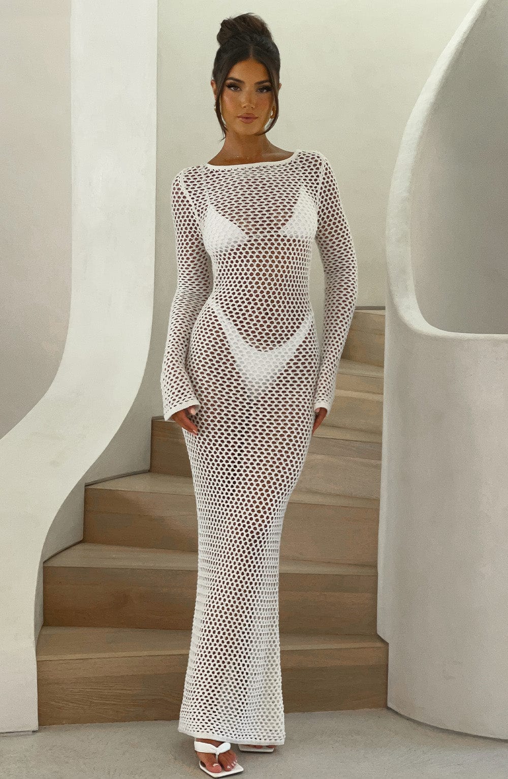 Vaiana Maxikleid - Weiß